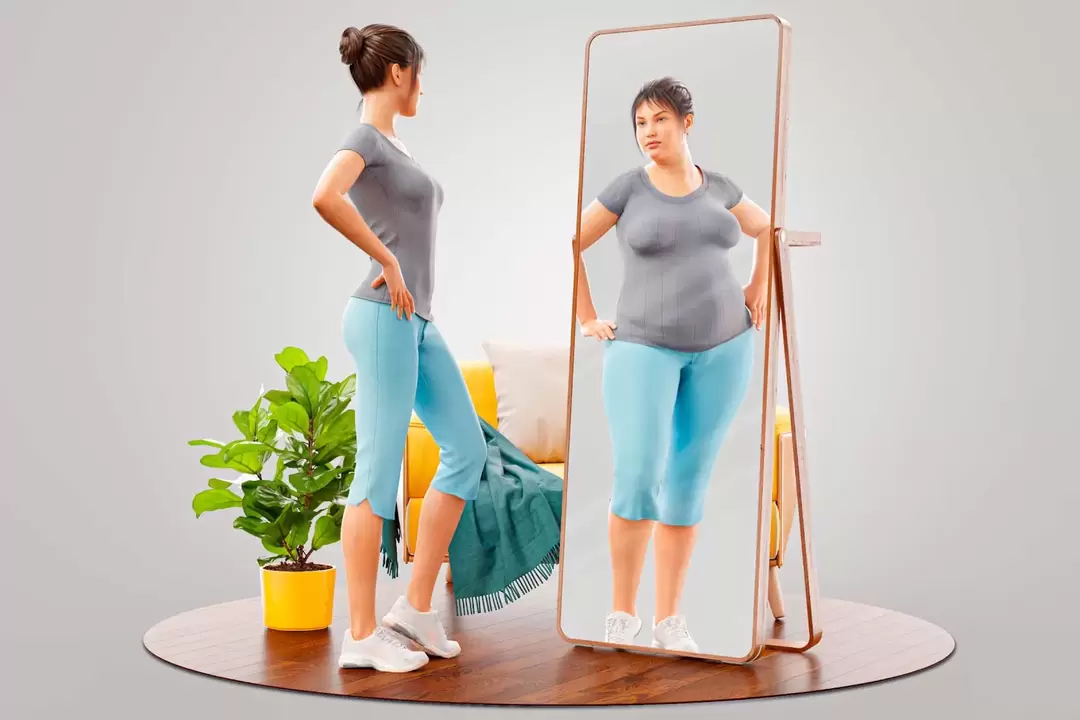 من خلال تخيل نفسك نحيفًا، يمكنك تحفيزك على إنقاص الوزن. 